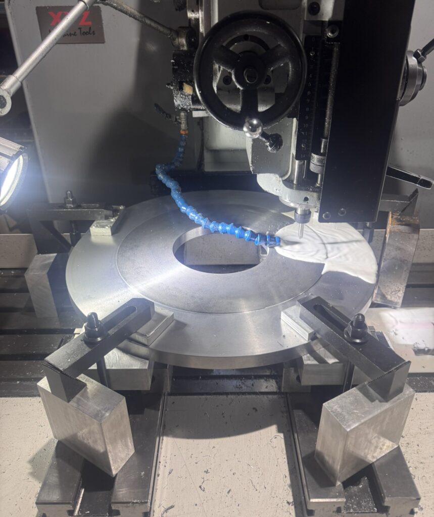 brake disk mill